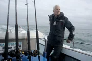 Jeremy Wade on a boat in Plymouth.