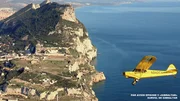 Anflug auf den sagenumwobenen Fels von Gibraltar, dem Eingangstor zum Mittelmeer