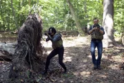 Jaimie Alexander (Jane Doe), Sullivan Stapleton (Kurt Weller).