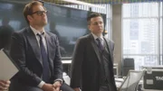 L-R: Jason Bull (Michael Weatherly), Benny Colón (Freddy Rodriguez)