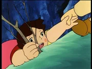 4. Müde und erschöpft ist Heidi, aber ständig sucht sie weiter nach den Kräutern für Schnucki.