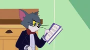 Tom braucht Nachhilfe von Jerry, um bei einem Butler-Wettstreit zu bestehen.