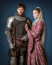 Miriam Fussenegger (Johanna von Hallewyn), Stefan Pohl (Wolf von Polheim).