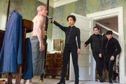 First and second from the left: Viktor (Paul Ben-Victor), Tulip O'Hare (Ruth Negga)