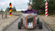 Michael Kessler zwischen Ahlbeck und Swinemünde.