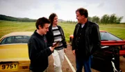In der heutigen Challenge müssen (v.l.) Richard, James und Jeremy 2türige Coupés für unter £1500 auftreiben.