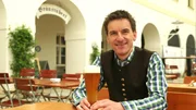 Moderator Florian Schrei.