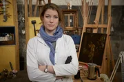 Restauratorin Julia Pfeiffer.
