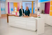 Hessischer Rundfunk: Moderatoren Anne Brüning & Mathias Münch + Studioansichten
