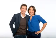 Im Bild: Lukas Schweighofer, Eva Pölzl.