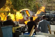 Tommy and Tory BTS with Ice Cream Truck