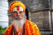 Ein Sadhu – ein hinduistischer Mönch