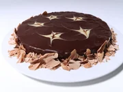 Schokoladen-Orangen-Kuchen.