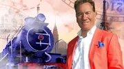 Inter-Rail anno 1913 - keyvisual. Im Bild: Michael Portillo