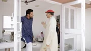 Ranveer Brar, li, Garden Cafe Owner (Sandeep Nowlakha, re)