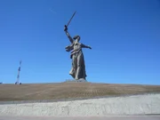 die Mutter Russland, die Statue
