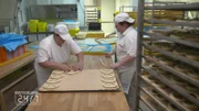 Workers in bakery