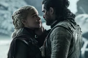 L-R: Daenerys Targaryen (Emilia Clarke), Jon Snow (Kit Harington)