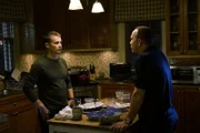L-R: Will Estes as Jamie Reagan and Donnie Wahlberg as Danny Reagan.