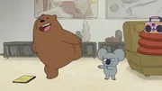 L-R: Grizzly (voiced by Eric Edelstein), Nom Nom (voiced by Patton Oswalt)