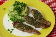 Lammfilets mit Kräuterkruste