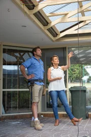 Marshal Keen (l.); Shaynna Blaze (r.)