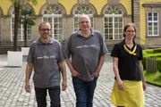 Das Team der Bäckerei Hacke: Thorsten Hacke, Siggi Budde, Gabi Werner.