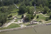 Closeup of Historic Jamestown National Park, Virginia