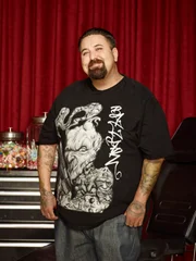 TATTOOS AFTER DARK -- Season 1 -- Pictured: Bazzar -- (Photo by: Tim Brown/Oxygen Media)