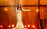 Conchita Wurst beim Eurovision Song Contest 2014 in Dänemark