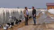 Markus Lanz im Gespräch mit dem deutschen Großbauern Stefan Dürr.