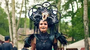 Anhänger des alljährlich in Leipzig stattfindenden Wave-Gotik-Treffen.