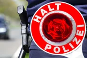 NZZ Format: Beleidigt, bespuckt, geschlagen - Was Polizisten ertragen müssen
Polizist mit Stoppschild
SRF/NZZ Format/Gerhard Seybert