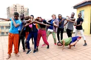 Sarakasi Tänzer in Nairobi
