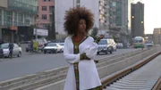 Strotzt vor Selbstbewusstsein: eine African Beauty in Äthiopien