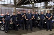 Cast of Highway Patrol pose for portraits at the Dawson street Police Complex on the 11th of August 2016 in Melbourne Australia.