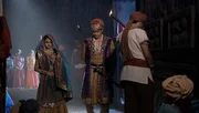 Shivani (Pragati Choursiya, li), Mirza Muhammad Hakim (Pranav Misshra, re)