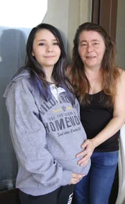 Jasmin und ihre Mutter