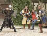 Clarissa beim Mittelalterfest in Provins