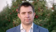 Michal Lachowicz, Apfelbauer in Grojec, Polen