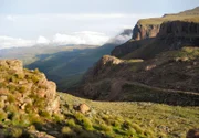 Der Sani Pass - legendärer Gebirgspass zwischen Lesotho und Südafrika.