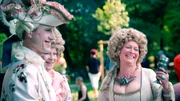 Anhänger und Fans des alljährlich in Leipzig stattfindenden Wave-Gotik-Treffen