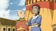 L-R: Aang, Katara