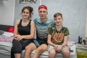 (v.l.n.r.) Celina Ramabaja; Benjamin Ramabaja; Arian Ramabaja