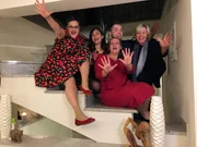 V.l.: Sabine, Gastgeberin Esposchmai "Poschi", Anna, Timo und Astrid