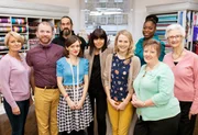 v.l. Jane, Stuart, Mark, Tilly, Claudia, Lauren, Michelle, Sandra, Anne