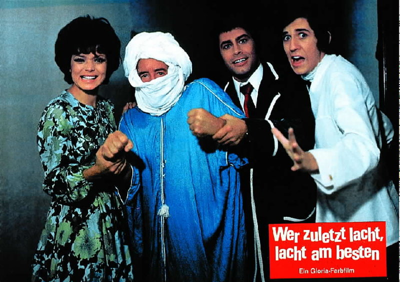 Wer zuletzt lacht, lacht am besten D, 1971 [Roy Black, Uschi Glas, Theo