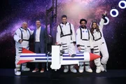Dietmar Bär, Dirk Steffens, Steffen Hallaschka, Rolando Villazón und Laura Wontorra.