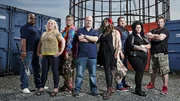 Picture Shows: Mini Mile, Linda, Heavy D, Sean Kelly, Ione, John, Nat and Scotty