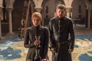 On left: Cersei Lannister (Lena Headey)